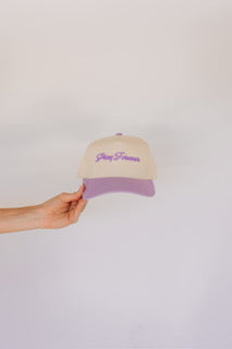 Purple "Play Forever" Hat